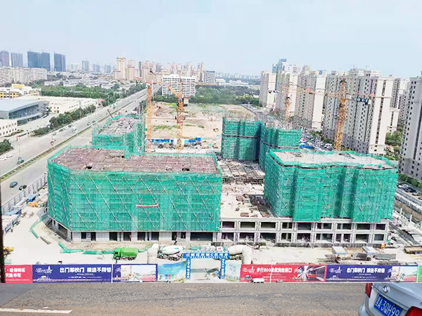 順邁欣郡施工現場圖